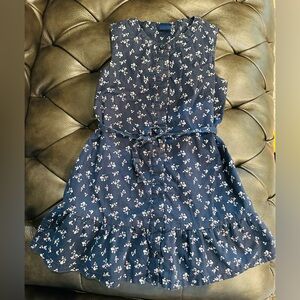 Gap Floral Tie Waist Dress 3T